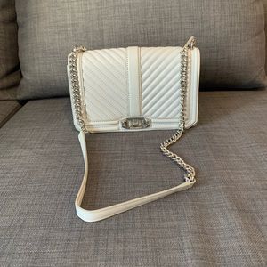 Rebecca Minkoff Chevron Quilted Love Crossbody